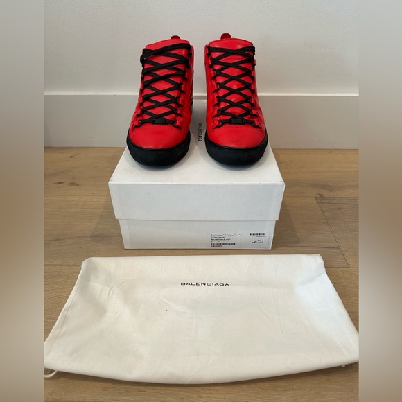 Balenciaga Arena Sneakers - Red - size 42 IT / 9 US - Picture 2 of 6